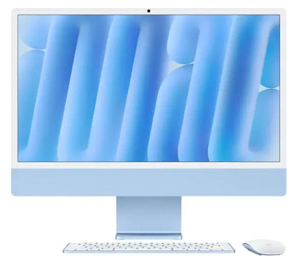 MQRR3LL/A iMac 24-inch M3 Chip 8GB 512GB 4-Ports Blue Mac15,4 A2873 EMC: 8206