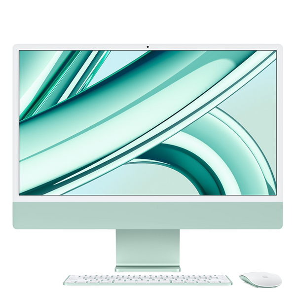 MQRA3LL/A iMac 24-inch M3 Chip 8GB 256GB 2-Ports Green Mac15,4 A2874 EMC: 8207